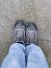 悍途（Humtto）夏季网面新款透气徒步鞋户外登山溯溪鞋涉水鞋 灰蓝-男 41 实拍图