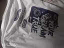 回力（Warrior）短袖T恤男美式休闲夏季纯棉男士半袖体恤衫男生潮牌宽松衣服新款 白#HL蓝色火箭 2XL 【立体裁剪 舒适有型】 实拍图