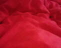博洋（BEYOND）家纺婚庆四件套新疆长绒棉红色套件结婚床上用品婚房婚礼全棉床单 艾米莉尔（A版60S，B版40S） 1.5米床(被套200*230厘米) 实拍图