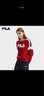 FILA 斐乐官方女子套头卫衣2025春季时尚休闲拼色针织长袖上衣 实拍图