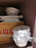 冠朴（GUANPU）碗碟套装家用简约欧式金边高档碗景德镇骨瓷餐具套装盘子碗套装 晒单实拍图