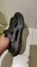海澜之家HLA凉鞋男士洞洞鞋包头舒适拖鞋HAALXM2DBK120 黑色42/43(双码) 晒单实拍图