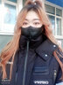 鸭鸭（YAYA）情侣款冬装羽绒服女中长款韩版加厚保暖外套派克服工装NRB 黑色 L 实拍图