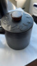 宅轻松 简约陶瓷茶水分离木柄泡茶杯家用办公带过滤公道复古山海花茶杯 实拍图