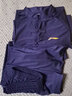 李宁（LI-NING）太极服高弹牛奶丝太极拳八段锦全套太极练功服装中国风武术表演服 藏青短袖 【夏季款透气排汗】 L身高170-175cm体重140-160斤 实拍图