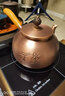 容山堂侧把铜壶手工泡茶烧水壶加厚煮茶壶家用木把煮茶壶功夫茶具煮茶器 侧把紫铜壶-禅字0.6L 实拍图