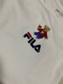 斐乐（FILA）官方女士短袖T恤夏印花运动女装针织短袖套头衫小熊T刺绣上衣 标准白-WT XL 175/92A 实拍图