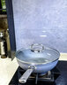 WMF  福腾宝炒锅麦饭石色怀石煎锅炒菜锅不粘锅煎锅炒菜锅电磁燃气灶 怀石系列煎炒锅 28cm 实拍图