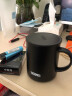 膳魔师（THERMOS）保温杯黑色350ml不锈钢马克水杯保冷杯办公室咖啡杯子防尘杯盖 实拍图