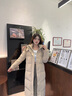 波司登（BOSIDENG）冬季羽绒服女款长款可脱卸帽加厚冬新国标90绒商场同款修身外套 半糖卡其7A34 XS 155/80A 体重约110以内 实拍图