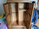 溪木工坊 新中式衣柜实木中式禅意卧室顶箱柜家用榆木大衣柜子组合 双门大衣柜B款 榆木 实拍图