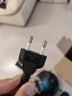 sancablecord欧标转美标 国标 双圆孔插头转两扁脚国标电源转换插头欧规转换头 标准 实拍图