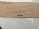 罗技（Logitech）K865机械键盘 无线键盘 104键全尺寸键盘 商务办公多设备长待机游戏电竞键盘（K845升级款） K865+M750+大桌垫【黑色套装】 实拍图