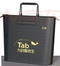 Tab加厚折叠EVA鱼护包防水手提袋多功能轻便渔具鱼获袋大容量收纳包 升级款带侧兜带背带【黑色53#】 实拍图