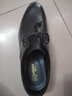 强人3515男鞋英伦商务休闲鞋简约系带男鞋透气男士皮鞋 黑色 38 实拍图