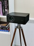大眼橙 投影仪支架落地 家用投影仪支架 三角支架（胡桃木色 可调节云台 承重10kg 6mm孔径） 实拍图