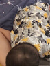 ibaby/英伦宝贝【严选桑蚕丝】恒温宝宝睡袋婴儿夏季薄款双层五分袖分 芦苇闲鸭(适用温度28-32℃) 【100码】建议身高90-100cm 实拍图