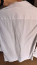 雅鹿长袖衬衫男中青年商务休闲免烫棉质职业工装白衬衣 YL080 39  实拍图
