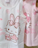 Hello Kitty女童背心薄儿童宝宝夏季护肚打底内穿外穿吊带衫513313白粉 110 实拍图