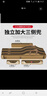 本诺加厚鱼竿包多功能渔具包大容量杆包免拆轮钓鱼背包防水海竿大肚包 130CM双层直方包（防水面料） 可背可提 实拍图