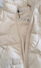 百图betu女装秋季新款羽绒服立领轻薄羽绒服夹克式短外套2409T07 杏色 S 实拍图