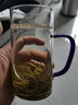 瓷牌茗茶具（cipaiming teaset）瓷牌茗 玻璃茶杯家用耐热透明玻璃杯子水杯带盖过滤办公室个人杯 《蓝色》月牙个人杯（无盖） 实拍图