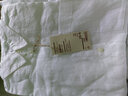 无印良品 MUJI 女式 亚麻 水洗宽版衬衫长袖休闲百搭衬衫衬衣BCJ22C2S 白色 XS-S 实拍图