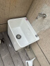 国米（Guomi）陶瓷拖把池阳台大号方形拖布池 拖把盆卫生间地拖水池家用洗墩布池 A台控一键下水（不带水龙头） 晒单实拍图