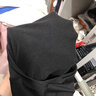 艾伦伯顿（Alen Botun）瑜伽运动套装健身服女秋冬紧身速干衣训练打底保暖内衣跑步衣服 加绒黑边【两件套】 S(80-100)斤 实拍图