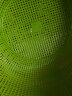 茶花洗菜篮子沥水篮塑料加厚滤水筛厨房客厅水果盆篮洗菜盆 30cm绿色 实拍图
