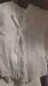 无印良品（MUJI）女式 麻 水洗 立领 七分袖罩衫女士汉麻衬衫衬衣夏季款 BC2JJA4S 白色 M （160/84A） 晒单实拍图