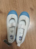 月星童鞋 日本进口幼儿园室内鞋 四季儿童帆布鞋男童小白鞋女孩居家鞋 天蓝色 28.5 (内长18cm适合脚长17.5cm) 实拍图
