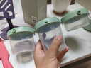 SUPER mama 婴儿辅食盒  奶粉盒宝宝辅食罐储存盒 便携外出分装盒 【婴儿辅食盒3个装】青芥绿 实拍图