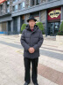 俞兆林（YUZHAOLIN） 中老年羽绒服男短款极寒加厚保暖连帽冬季老年人外套爸爸爷爷装 灰色 XL/180(130-145斤)穿 晒单实拍图