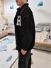 唐号灯芯绒外套男春秋ins潮牌衣服潮流春季港风青少年夹克高级感痞帅 黑色 XL 实拍图