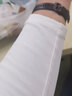 拇指白小T【三防T】秋冬新品李小冉长袖t恤男士纯棉t恤圆领白小丅打底衫 三防-黑色男款 4XL 实拍图