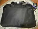 新秀丽（Samsonite）手提电脑包商务男士单肩公文包14英寸笔记本包大容量文件包 黑色 晒单实拍图