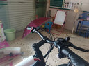 凤凰（Phoenix）新国标电动自行车锂电池助力车山地自行车男女士单车成人电瓶车 699破风轮21速黑红-6AH续航18km 实拍图
