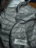 啄木鸟羽绒服男轻薄款秋冬季新款冬装男士外套男纯色大码上衣服男装袄子 1806银灰色【立领款】 M 165 实拍图