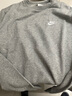 耐克（NIKE）男运动服春秋季套头毛圈卫衣轻盈舒适BV2667-063 暗灰色 L 实拍图