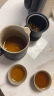 几物森林 茶具套装旅行茶具一壶四杯户外单人便携式功夫茶具陶瓷茶杯送礼 实拍图