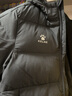 卡尔美（KELME）棉服男冬季足球训练羽绒棉大衣外套儿童运动棉袄长款棉服 黑色升级加厚款 160CM 实拍图