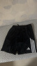 阿迪达斯（adidas）童装24春夏儿童足球运动短裤男中大童针织吸湿快干裤子IS6132黑 晒单实拍图