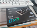 宏碁掠夺者（PREDATOR）512G SSD固态硬盘 M.2接口(NVMe协议) GM7系列｜NVMe PCIe 4.0读速7200MB/s  AI电脑存储配件 实拍图