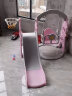 当康 儿童室内外滑梯组合 加高护栏宝宝家用游乐场游戏屋游乐园滑滑梯玩具   升级款城堡粉色四合一+球池+海洋球300个） 实拍图