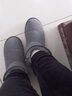 ZHR雪地靴女中筒加绒加厚时尚防滑女靴反绒牛皮平底棉鞋女学生保暖长毛绒短靴女 P29 浅灰色（经典款） 38 实拍图