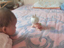 Beityos婴幼儿练习抬头训练玩具会跳舞0-6个月新生儿0-1岁宝宝哄娃神器 学爬小兔子-粉【26首歌+充电版】 实拍图