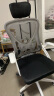 VWINPER电脑椅家用人体工学椅子办公椅靠背学生学习写字书房电竞游戏椅 升级款白框黑网+头枕+逍遥 实拍图