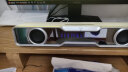 漫步者花再Halo SoundBar 桌面音响音箱 家用桌面台式电脑游戏音响长条有线音箱 蓝牙5.4 RGB炫酷灯效 破晓白 晒单实拍图