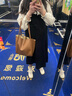 花丫花丫托特包女 大容量托特包子母包上课通勤单肩手提包休闲腋下包 【卡其色（内含小包）】 实拍图